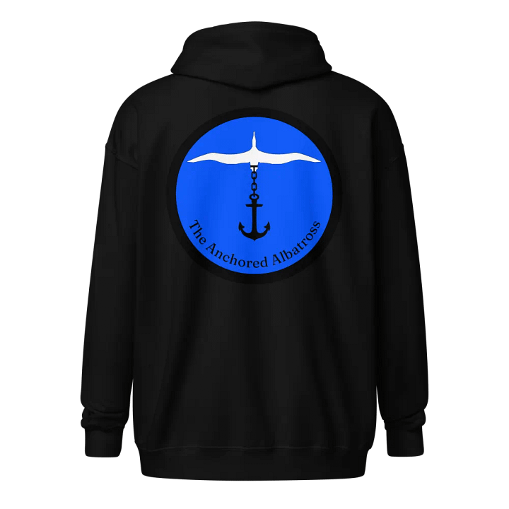 Anchored Albatross Logo Zip Hoodie product image (1)