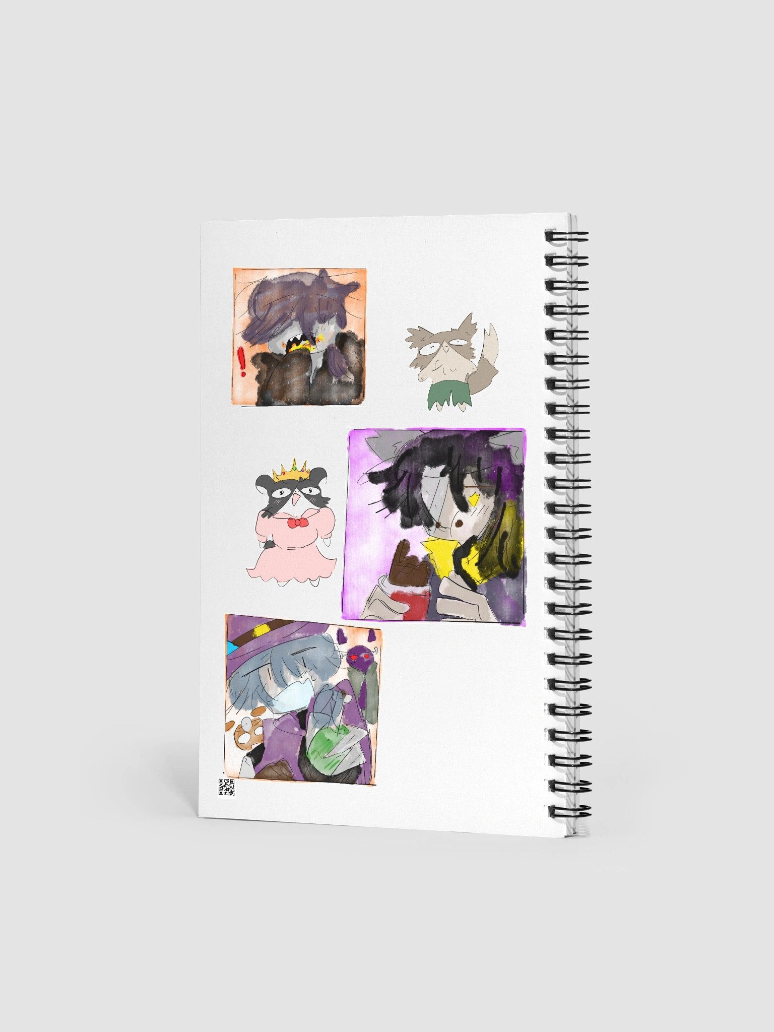 Moon savers Halloween notebook product image (2)
