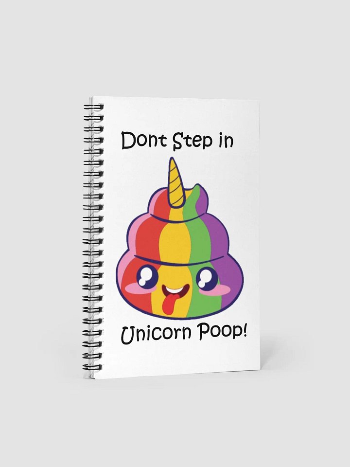 Unicorn Poop notebook product image (1)