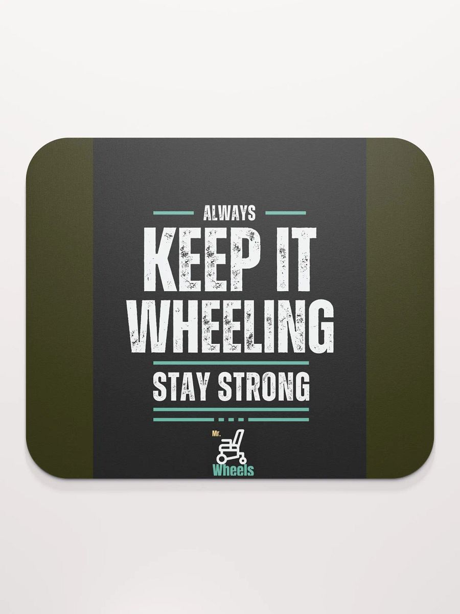 Wheeling Strength Mouse Pad product image (2)