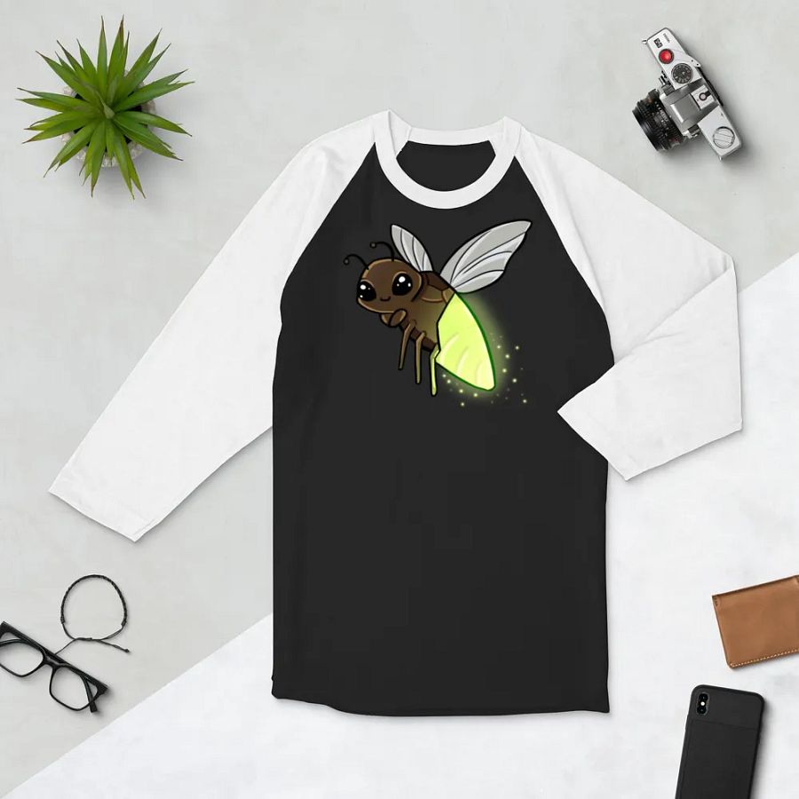 Devoted Torchbug 3/4 Length Raglan Tee product image (4)
