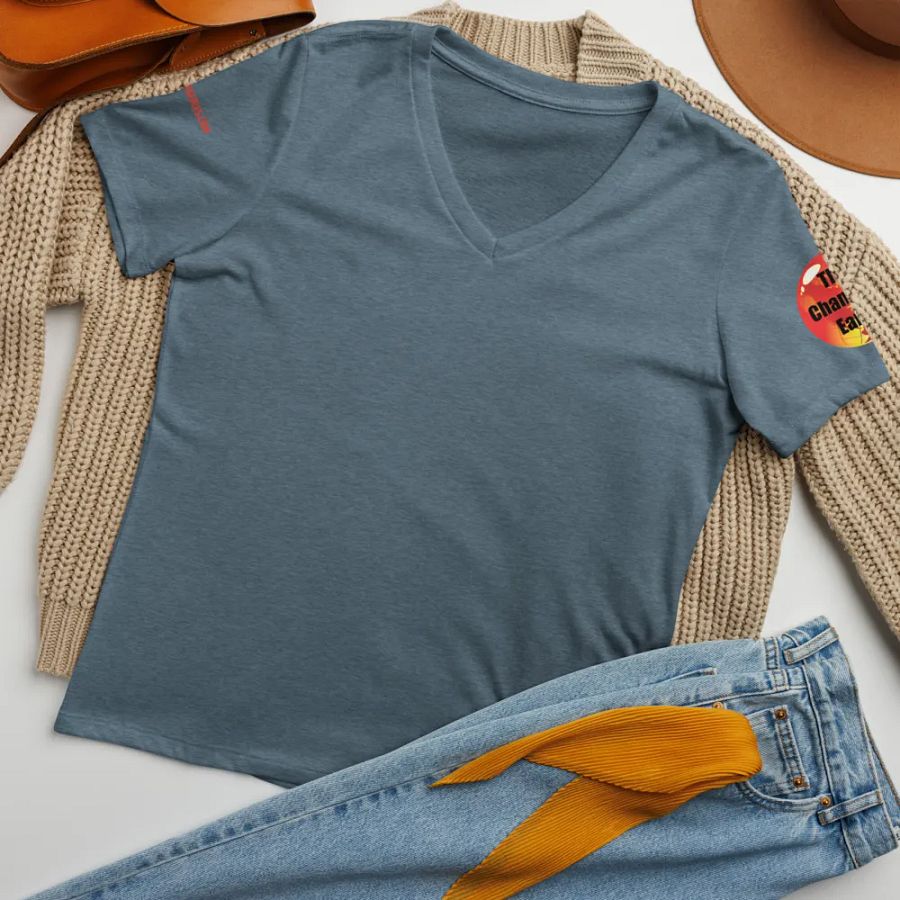 Survivalist Visions Women's V-Neck Tee product image (9)