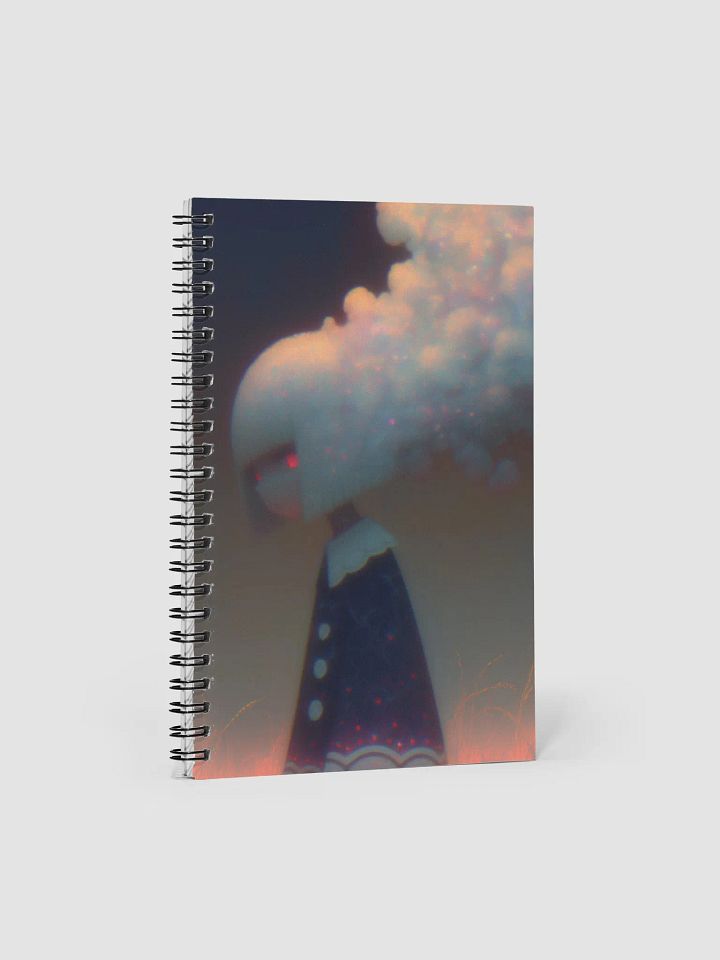 Whimsical Cloud Spiral Notebook product image (1)