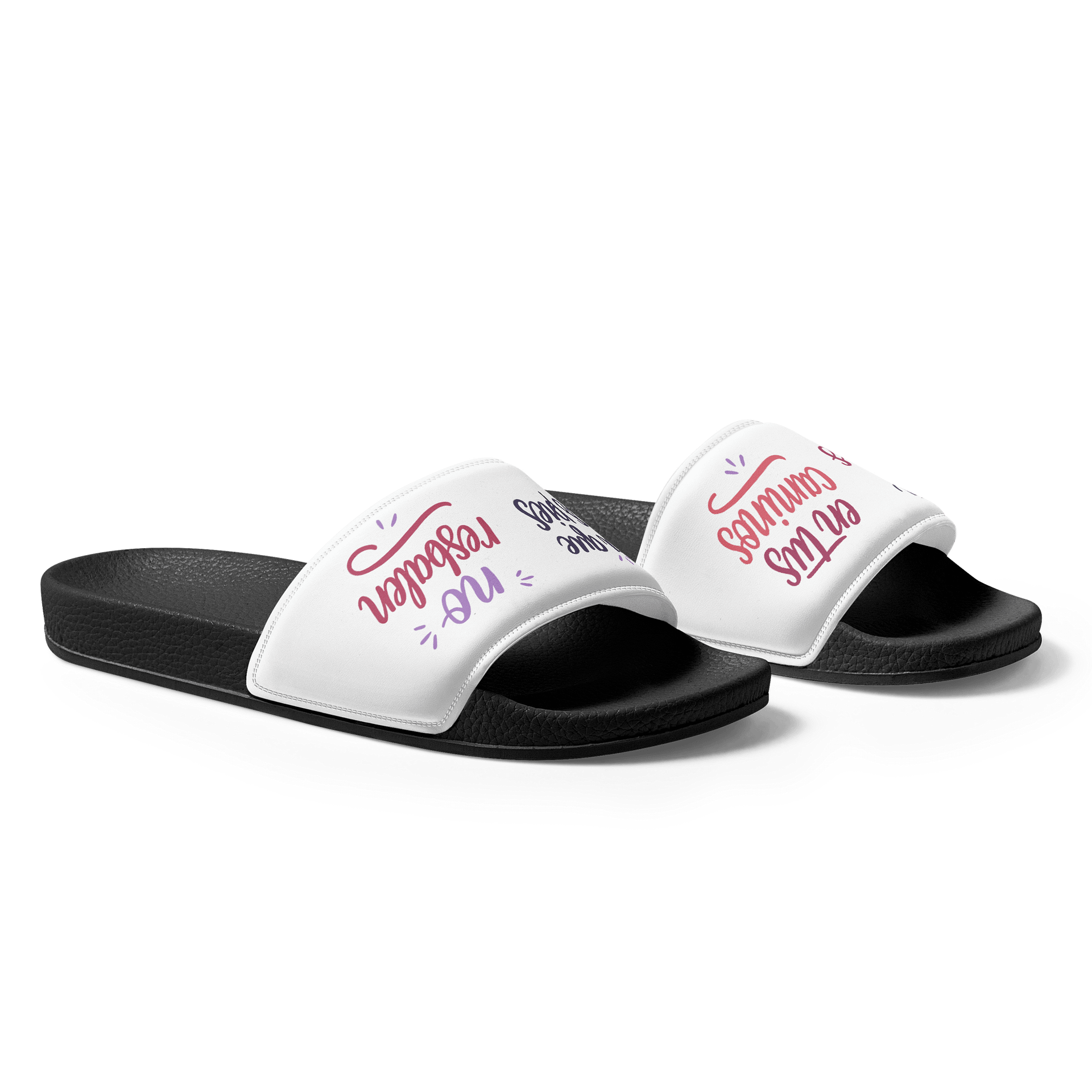 Men’s Slides — “Sustenta mis pasos” (Psalm 17:5, Spanish) product image (2)