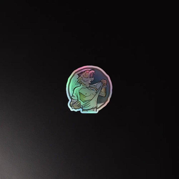 Holo-GRAAA Sticker product image (2)