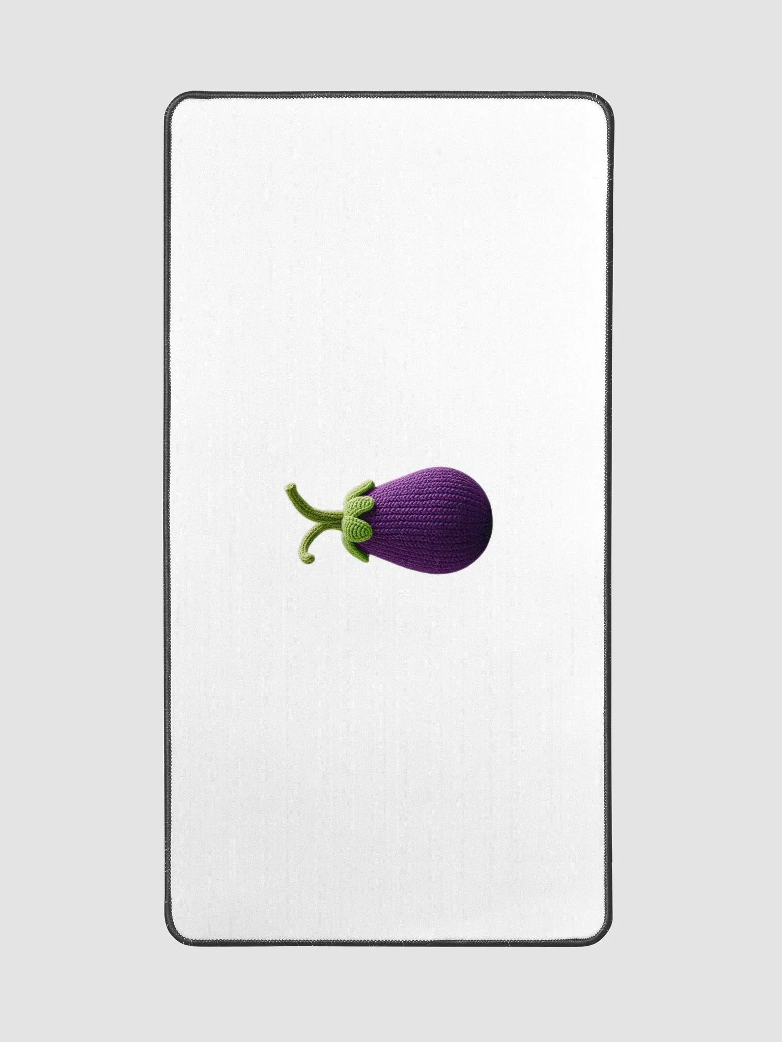 CozyAvocado Desk Mat 15.5" x 31.5" Egg Plant #1 product image (2)