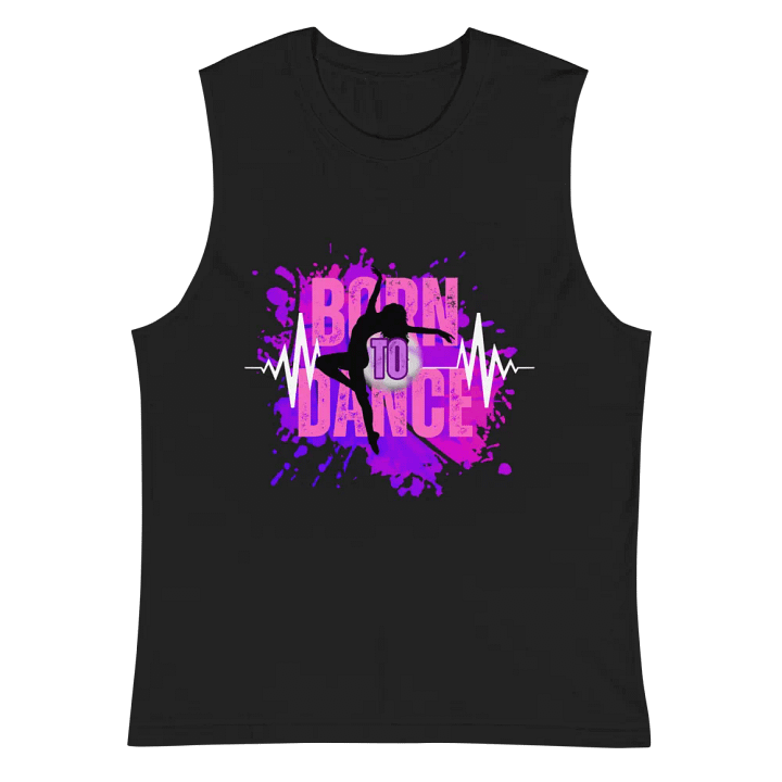 Expressive Born to Dance Her Silhouette Muscle Tank product image (3)