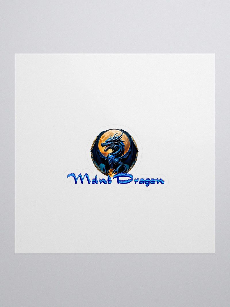 MdntDragon Logo sticker