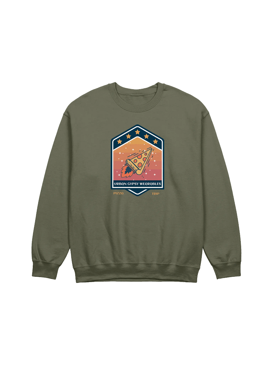 Pizza Rocket Trip Crewneck product image (1)