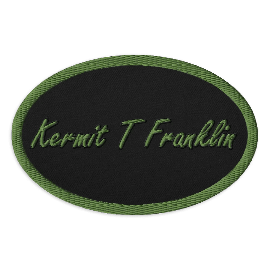 Kermit T Franklin Signature Patch product image (1)