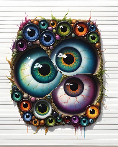 AI Eyes #stablediffusion #playgroundai #ai #eerie #eyes #eyeart #aiartcommunity #aiart #aiartwork #fypage
