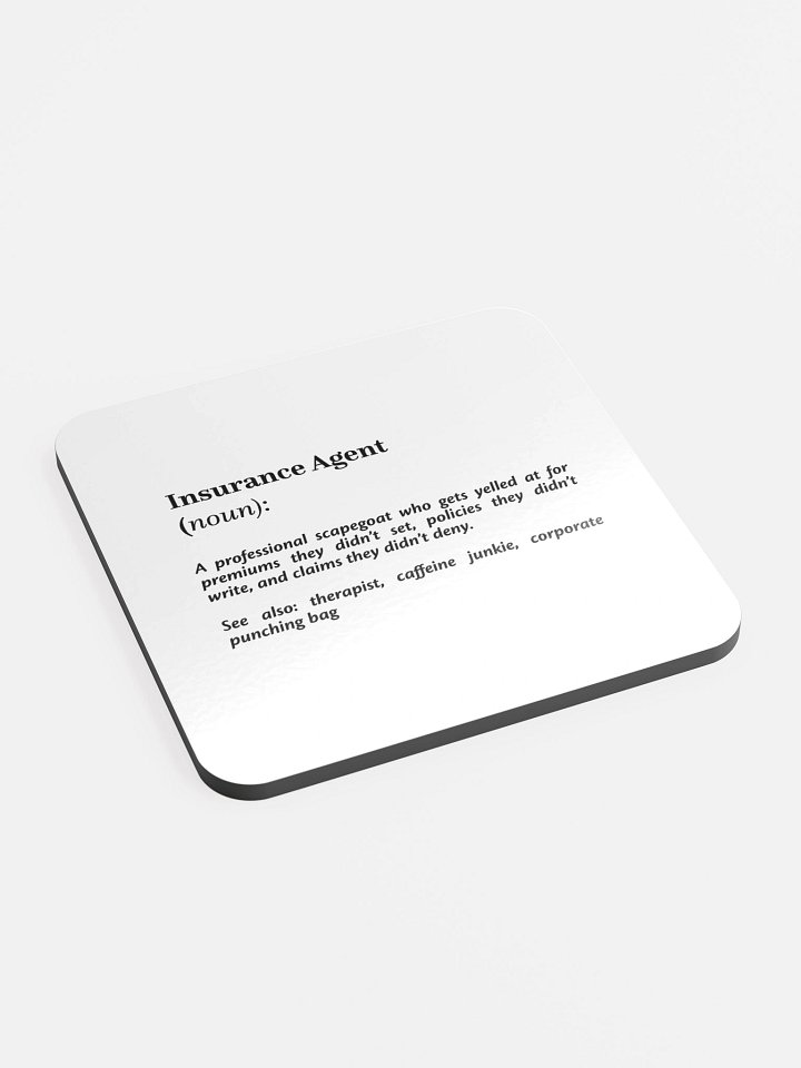 Corporate Punching Bag Coaster product image (2)