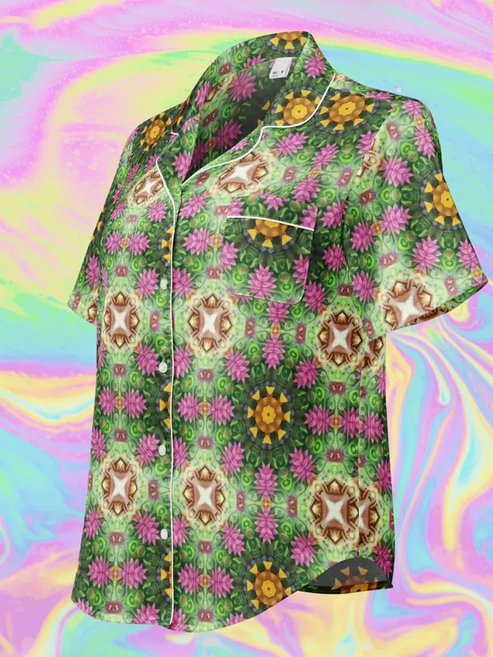 Floral Kaleidoscope Women's Pyjama Top product image (1)