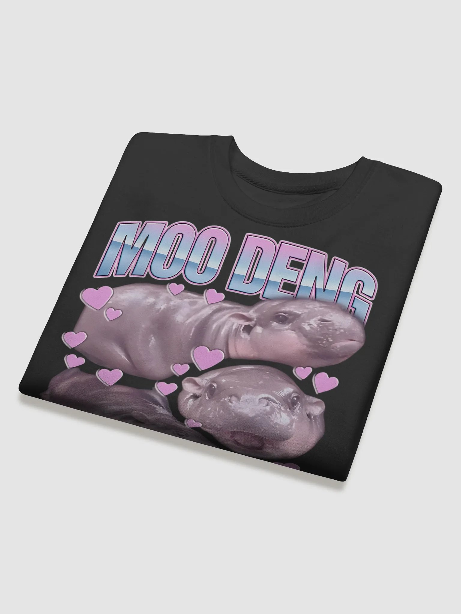 Moo Deng Unisex Sweatshirt product image (4)