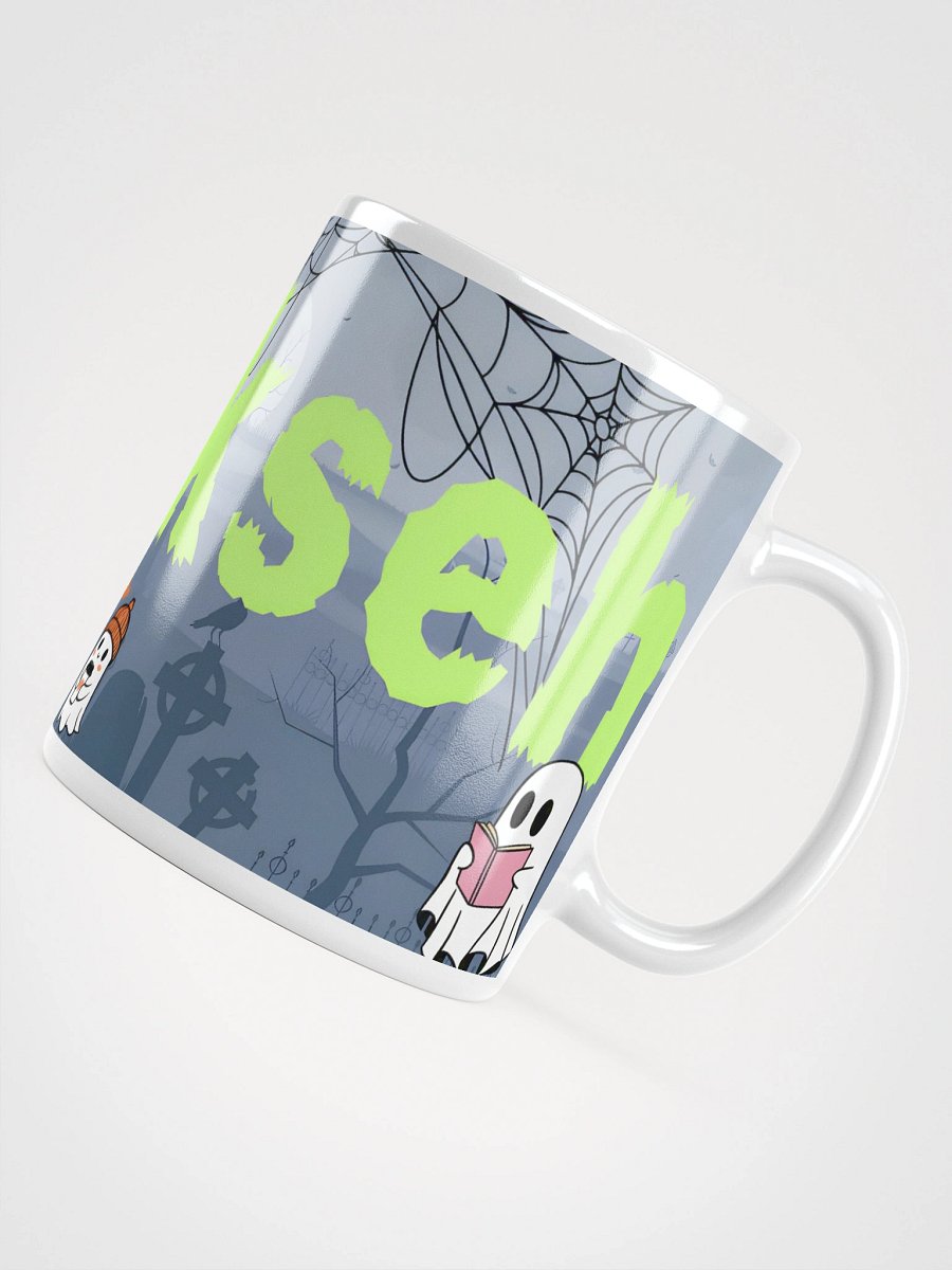 Spooky Ghosts White Glossy Mug product image (10)