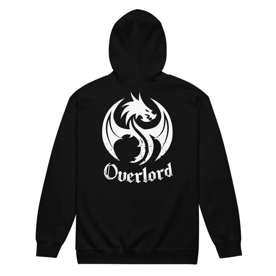 Overlord Heavy Blend Zip Hoodie (White) product image (7)