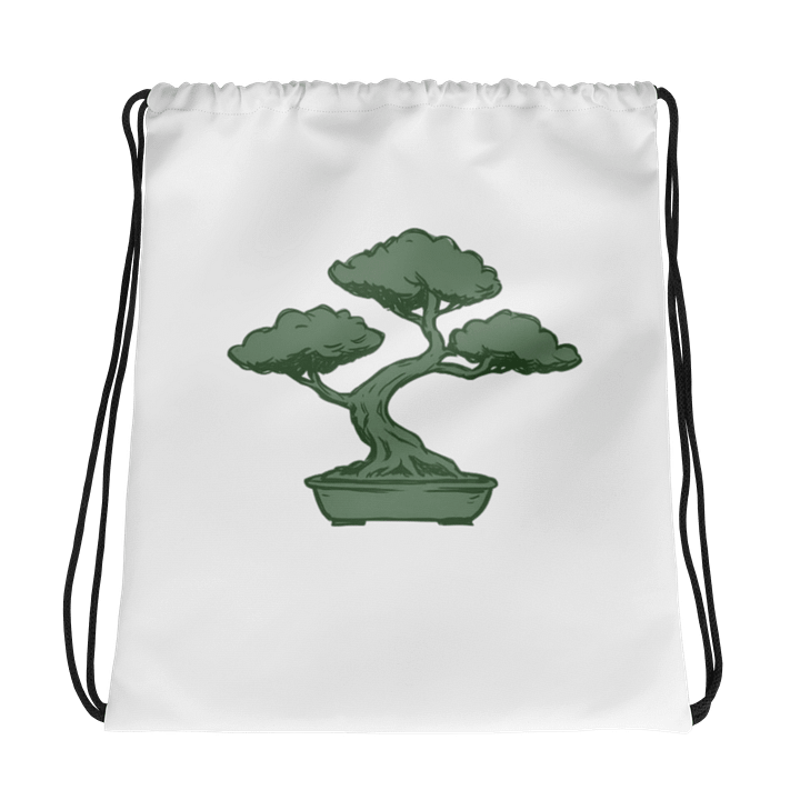 Zen Bonsai All-Over Drawstring Bag product image (1)