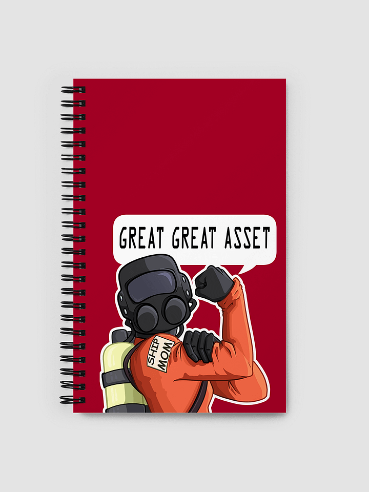 NEW! Ship Mom Spiral Notebook product image (1)