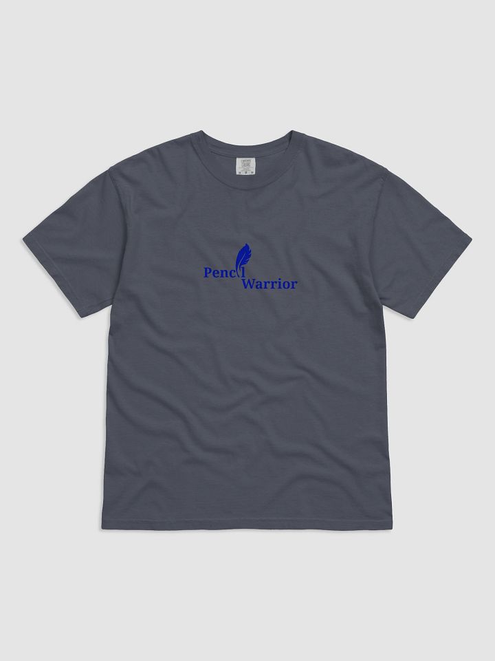 Pencil Warrior Blue Feather T-Shirt product image (1)