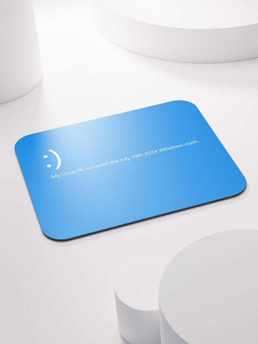 My Linux PC Survived Mouse Pad product image (4)