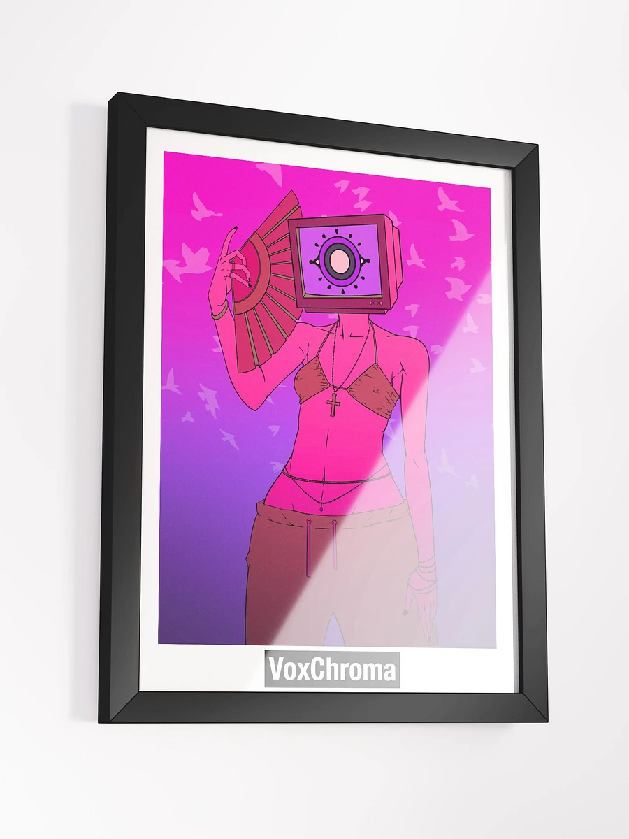 Framed Poster - Head In The Clouds (Pink) product image (5)