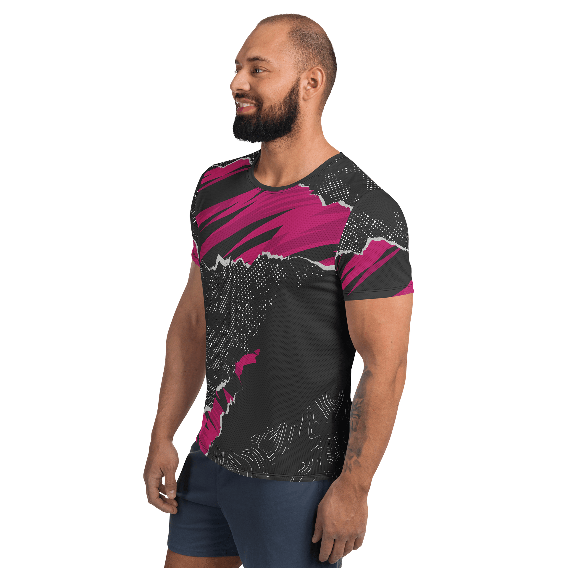 Purple Flash | Men´s Athletic T-Shirt product image (6)