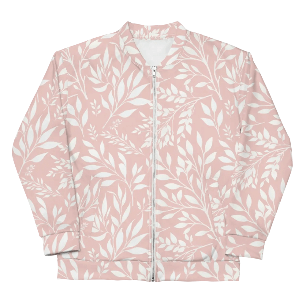 Branches Blush Pink Bomber Jacket product image (11)