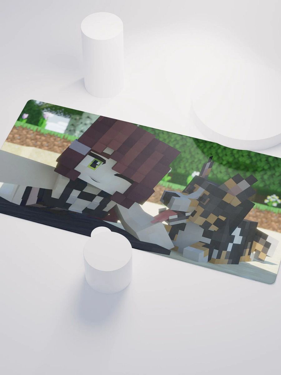 'Minecraft Mimi' Desk Mat product image (3)