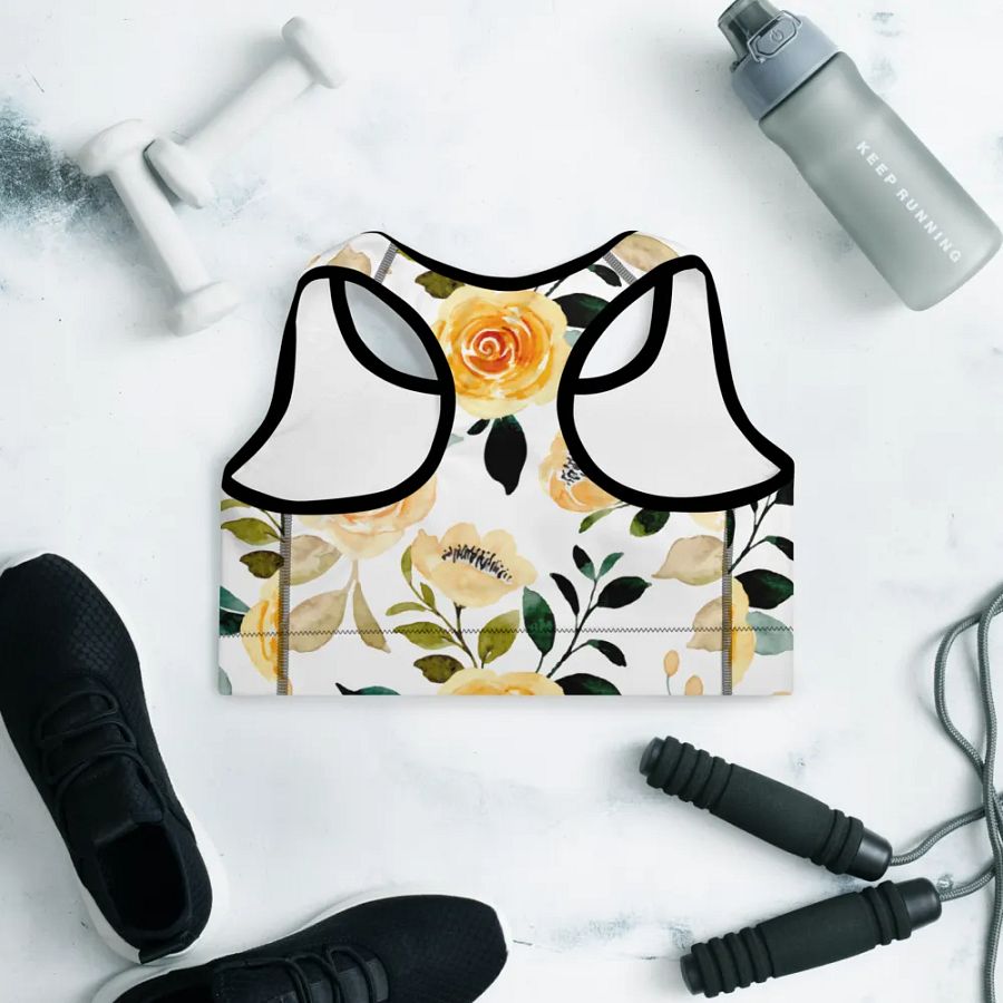 Yellow Rose Delight Padded Bra top product image (9)