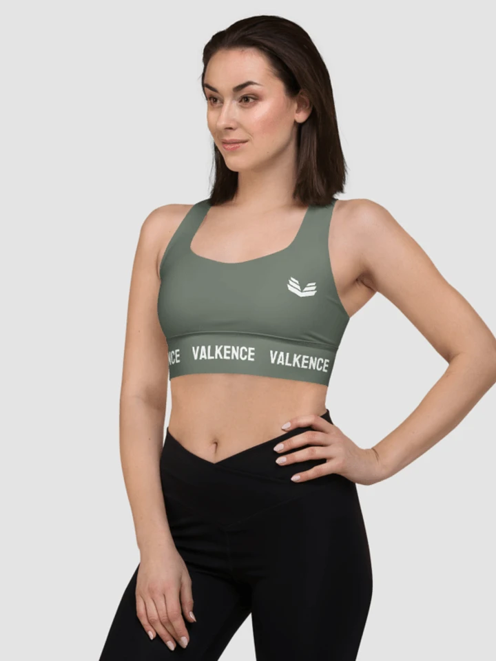 Active Longline Sports Bra - Sage Green product image (1)