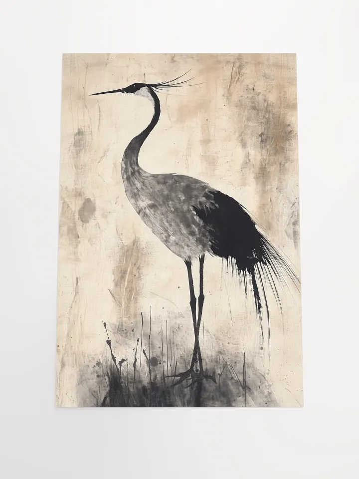 Sun's Origin: Crane IV Art Print product image (2)