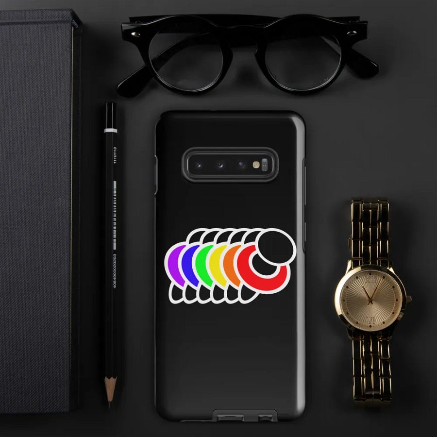 PRIDE - Rainbow Logo (Samsung Case) product image (6)