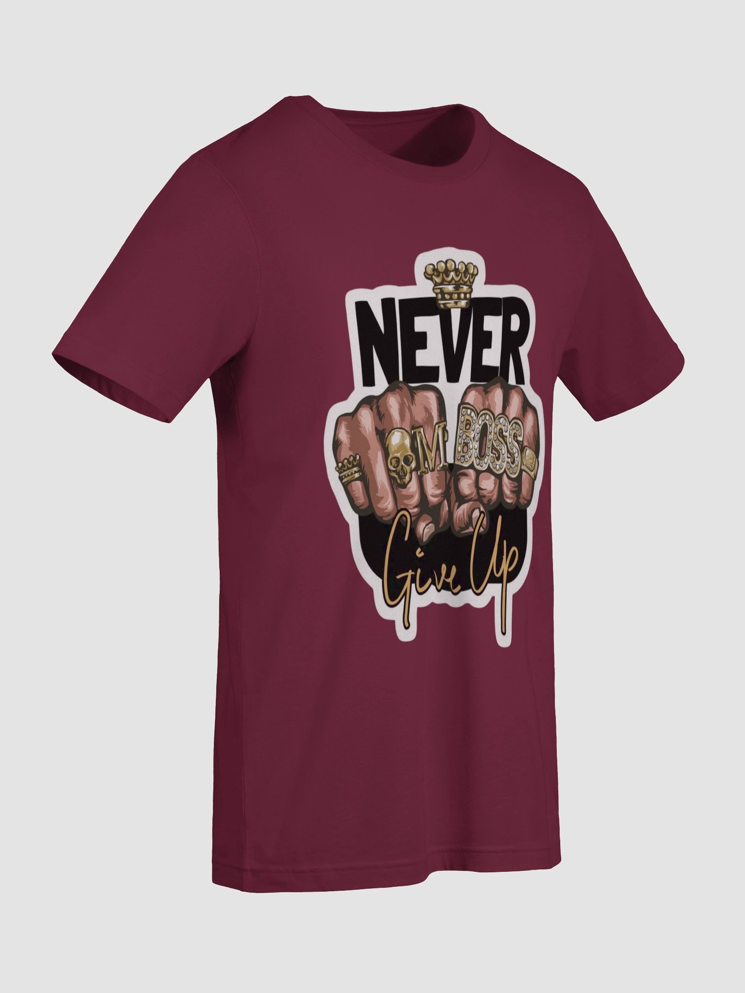 Never Give Up Fist Jewelry T-Shirt product image (5)