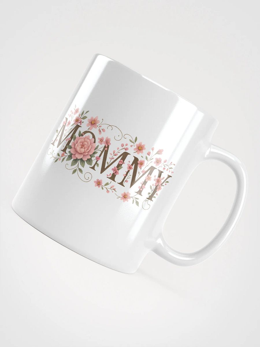 MOMMY White Glossy Mug – Mother’s Day 2025 Gift for Mom product image (4)