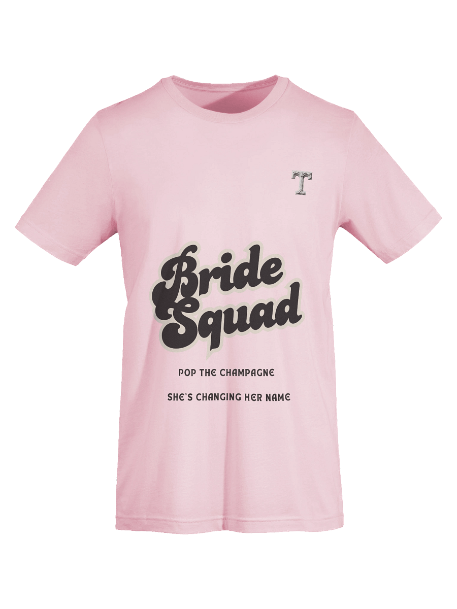 Bella+Canvas Bride Squad T-Shirt product image (7)