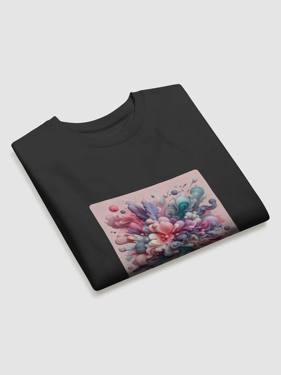 Swirling Dreams Premium Sweatshirt | AI Design abstract fluid product image (3)