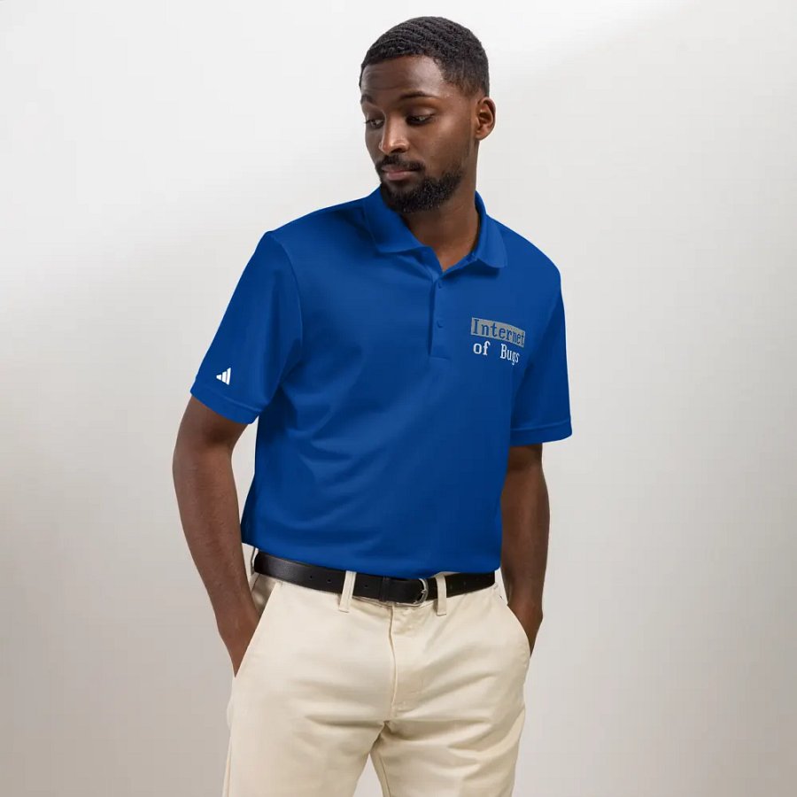 Internet Of Bugs Adidas Polo Shirt product image (7)