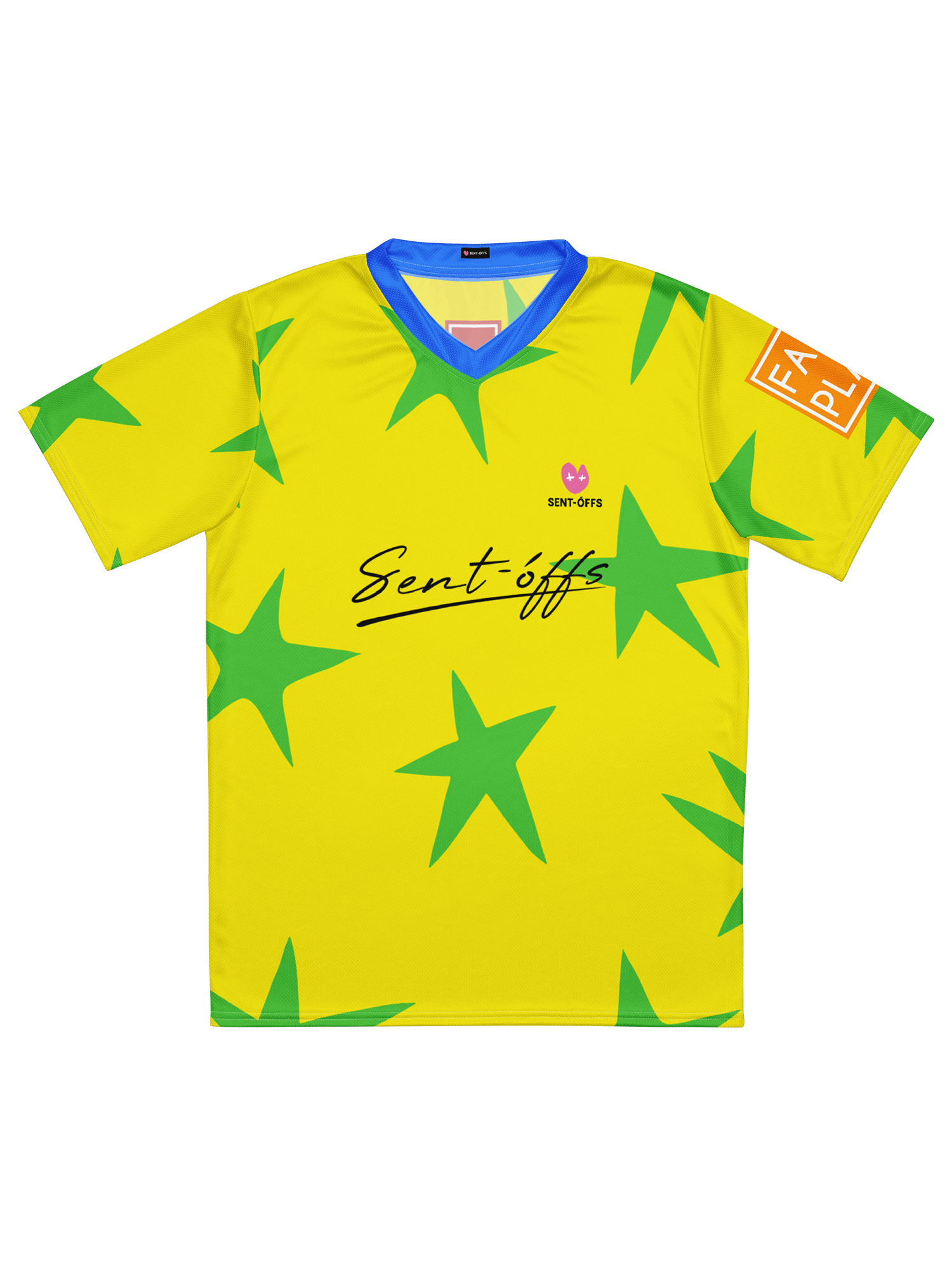 Yellow Rhythm jersey product image (1)