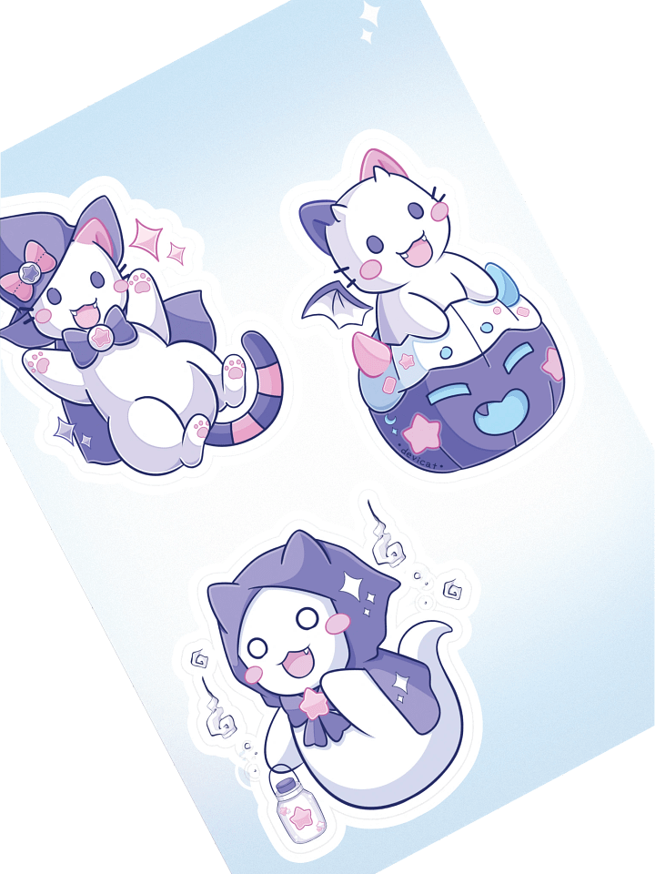 Sticker Sheet • CandiCat Trick or Treat product image (1)