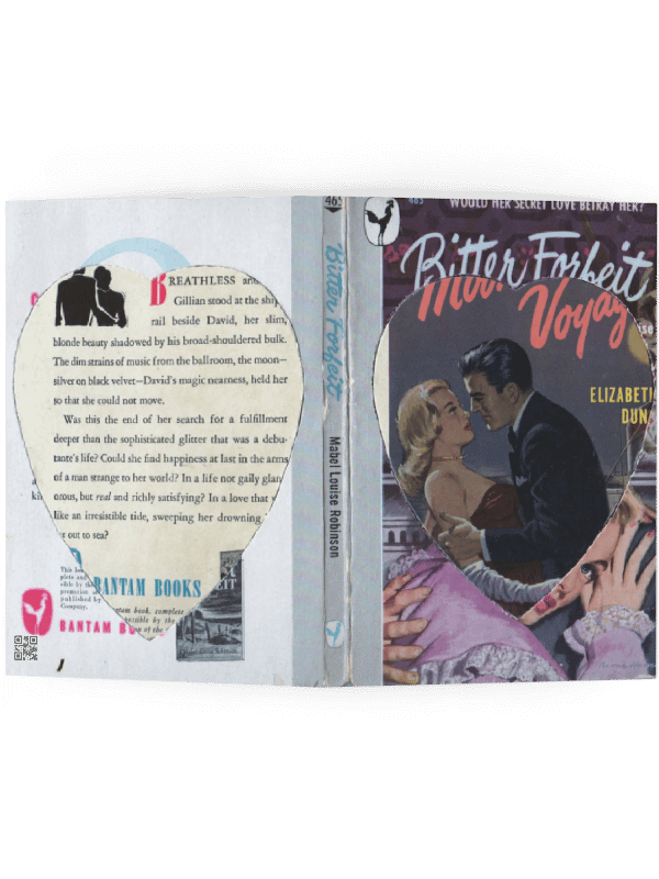 Bitter Forfeit Valentine Card (pink hearts inside) product image (3)