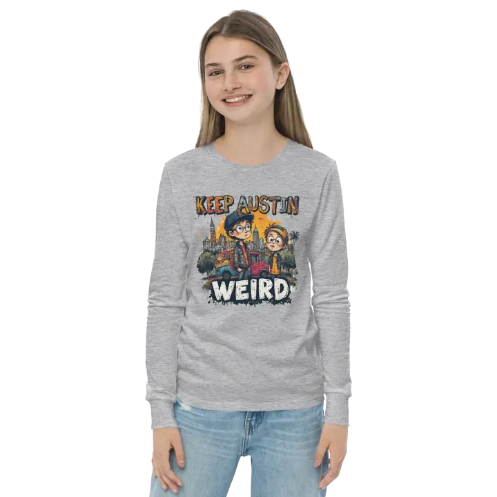 Austin Weird Youth Long Sleeve Tee product image (21)