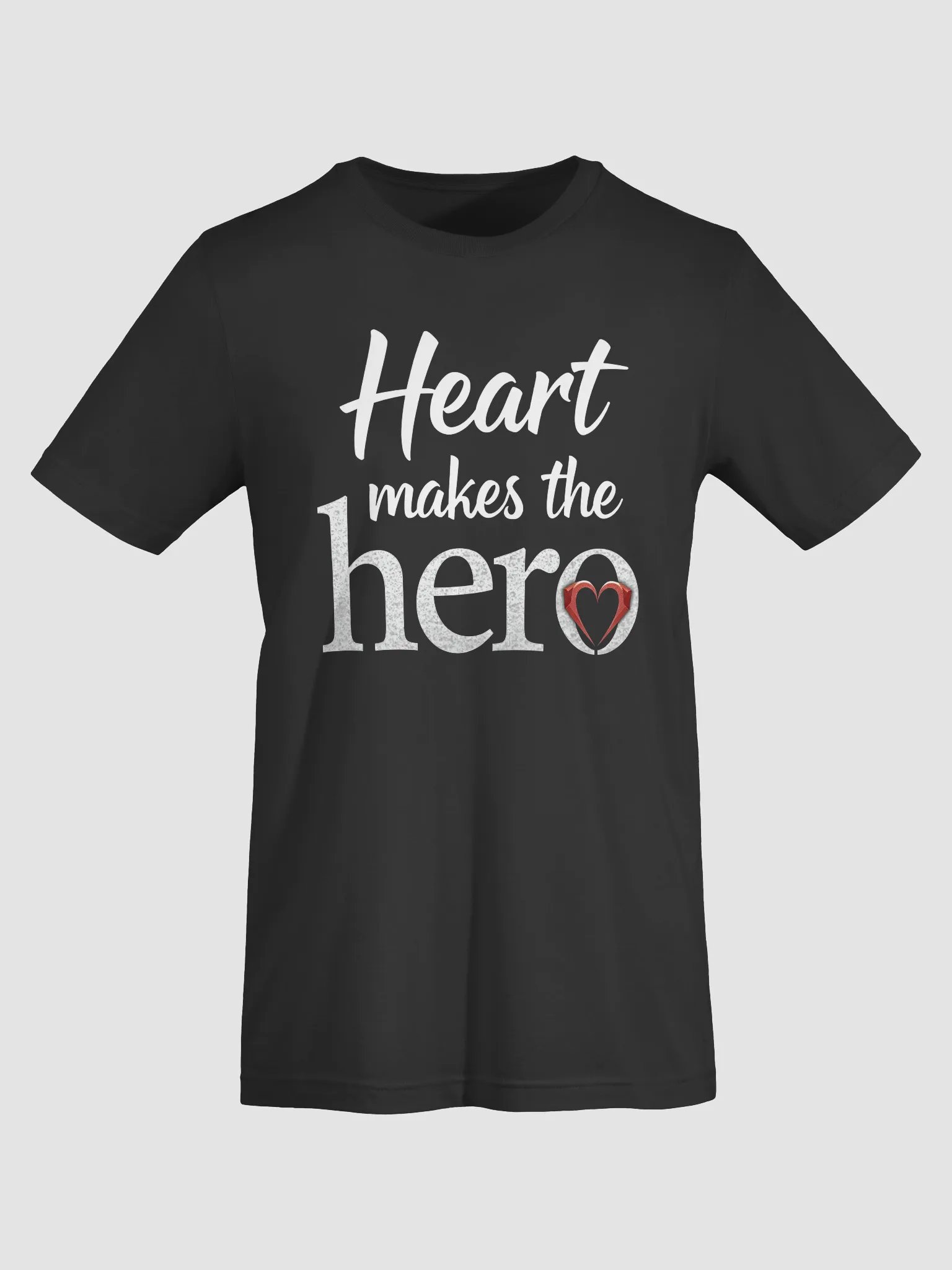 Heart Makes the Hero - Empower Your Inner Wonder Woman with This Inspirational Gal Gadot-Inspired T-Shirt product image (5)