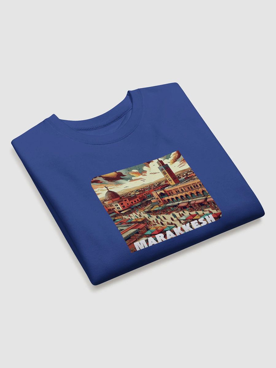 Cotton Heritage Premium Sweatshirt | AI design Marakkesh city marocco product image (3)