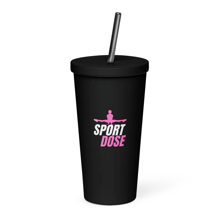 Insulated Tumbler with a Straw product image (1)