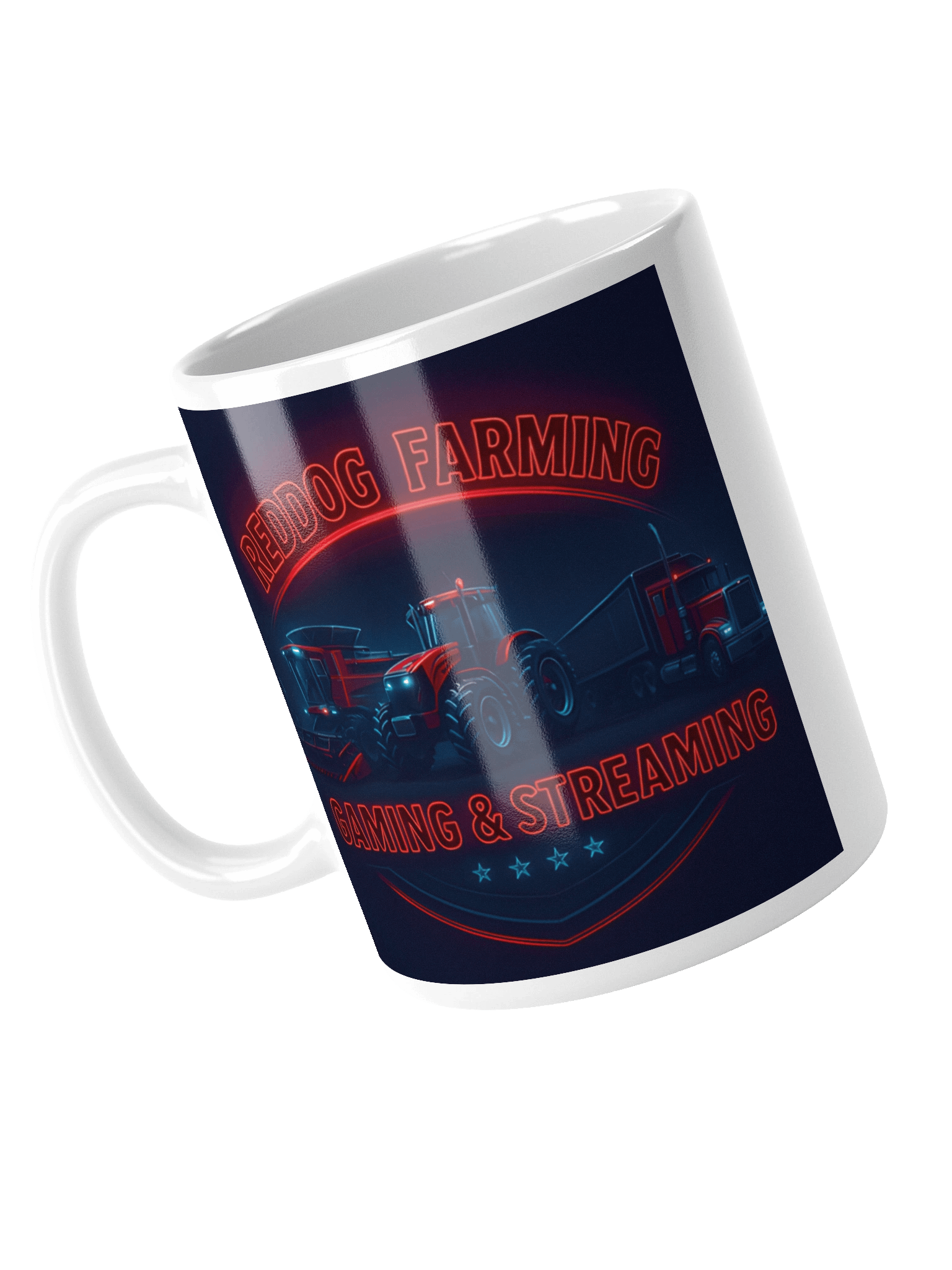 White Glossy Mug REDDOG product image (10)