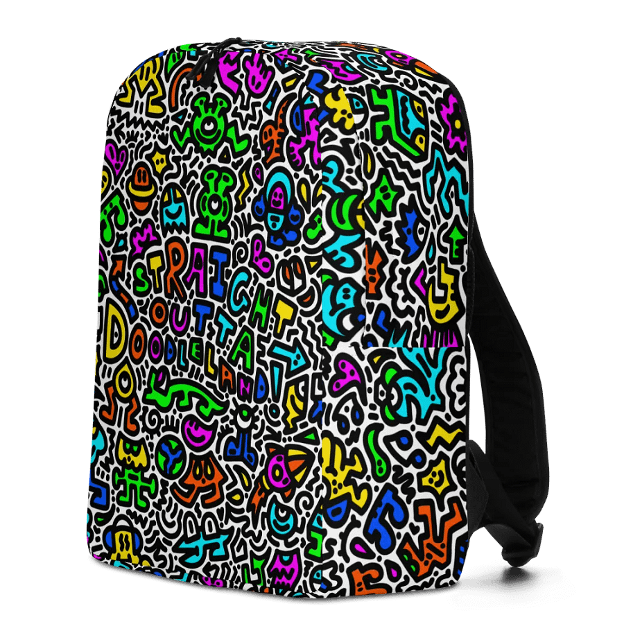 'Straight Outta DoodleLand' Backpack product image (7)