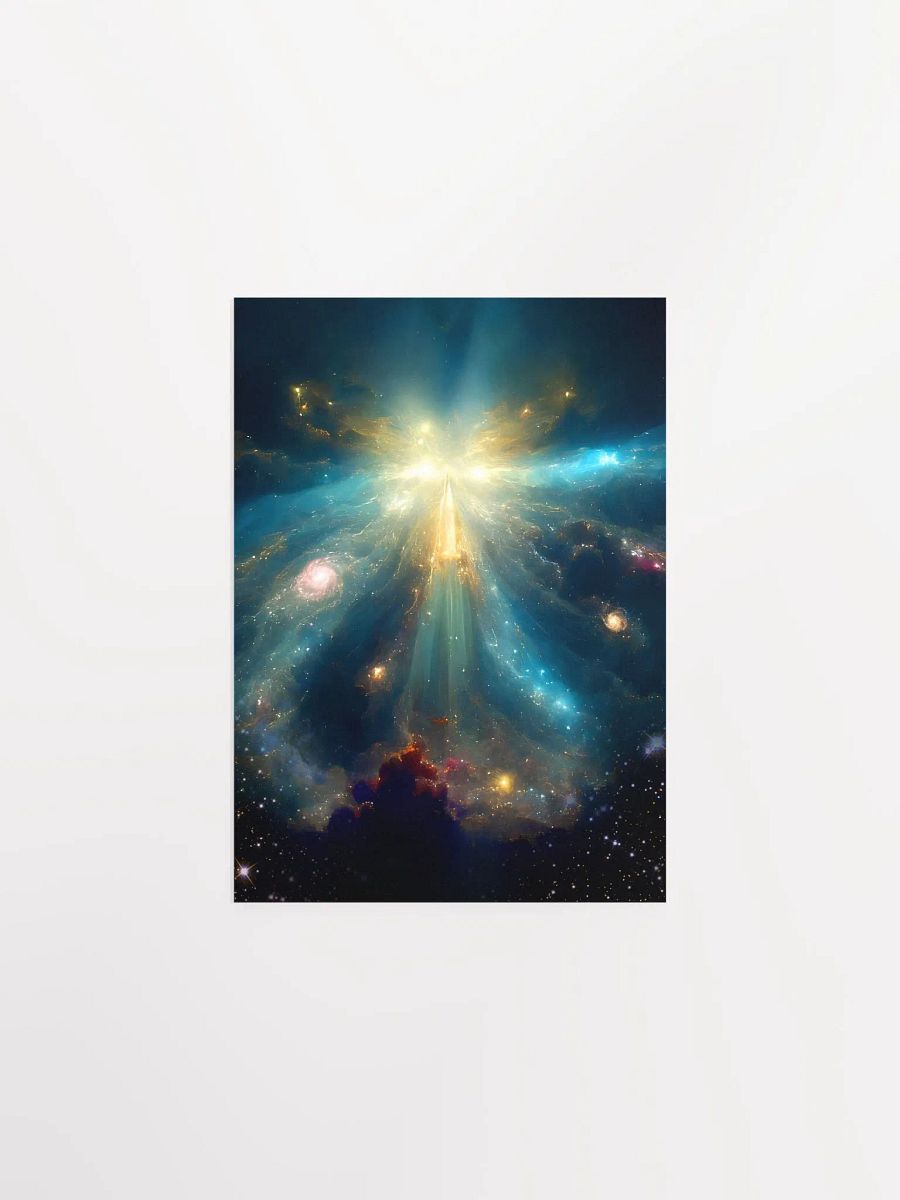 Heaven's Gate #1.1 — vibrant space poster, ethereal yoga print, abstract art, spiritual wall decor, aura poster, astrology poster, astronomy poster product image (6)