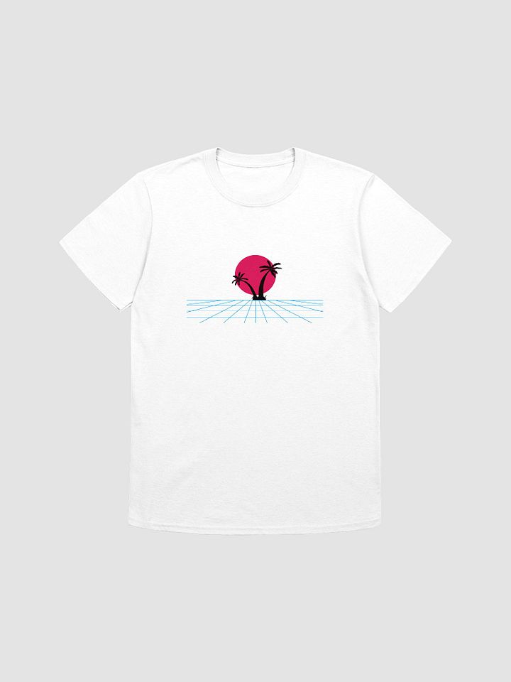 Retro Synthwave Palm Trees T-Shirt product image (1)
