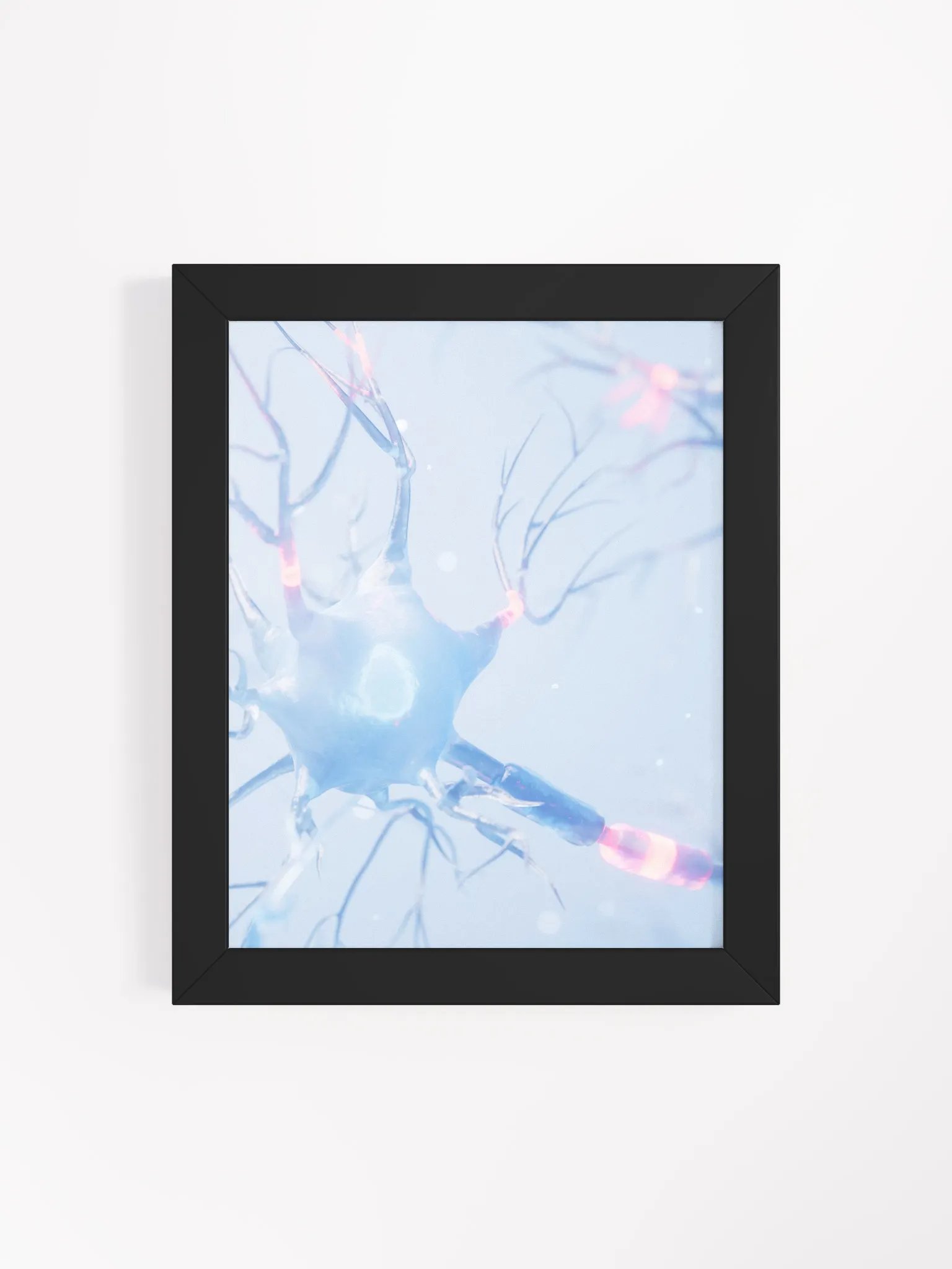Glowing Myelin (Framed Matte Print) product image (123)