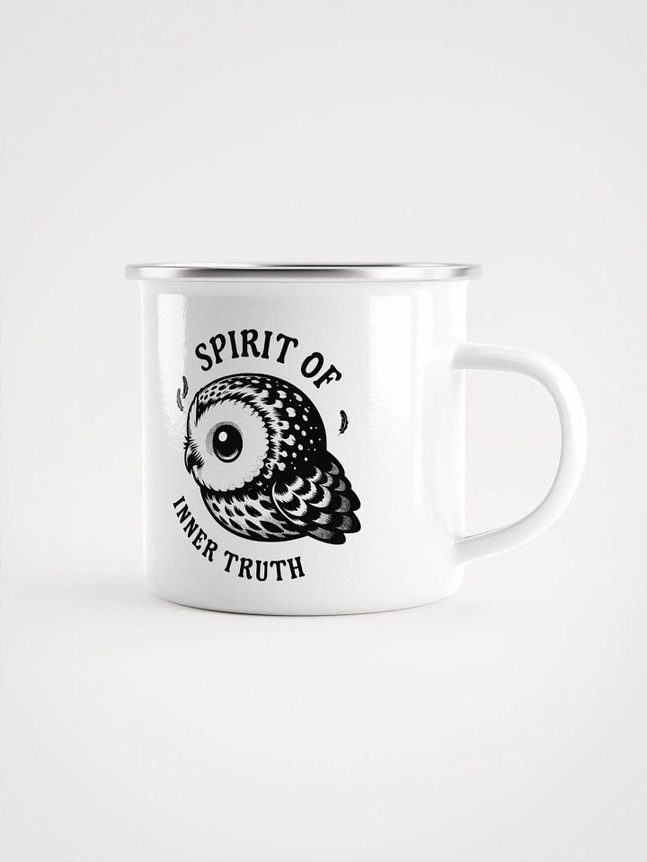 Spirit of Inner Truth Owl Enamel Mug product image (1)